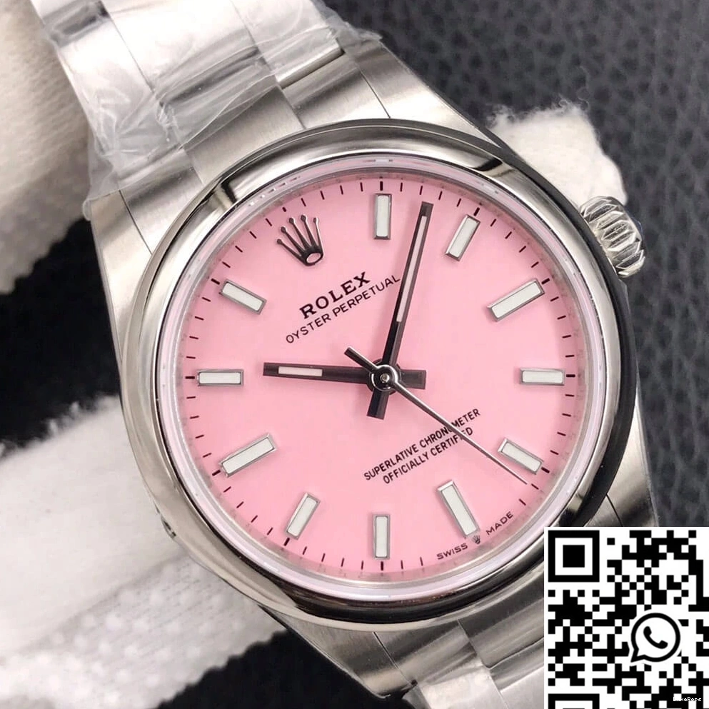 Factory Rolex Candy Oyster Perpetual Dial M277200-0009 31MM Pink EW 1109